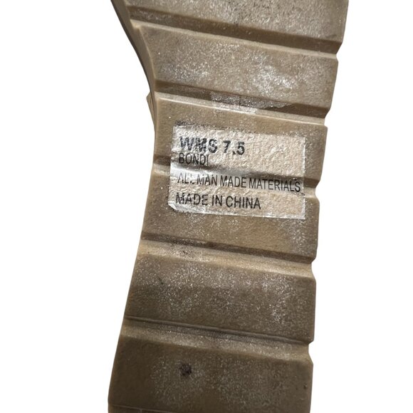 DV by Dolce Vita Bondi Wedge Sandals Cafe Tan Women's Size 7.5 - Picture 5 of 6